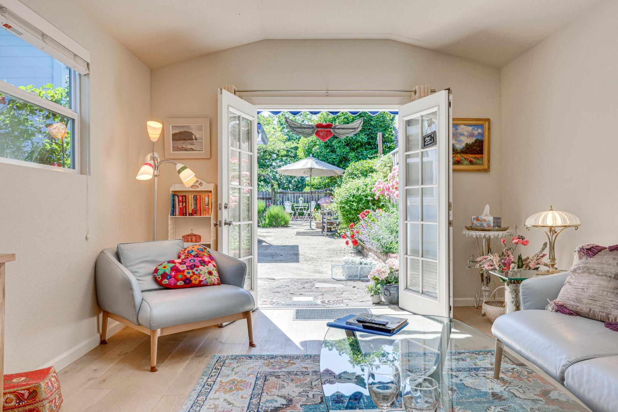 Romantic Casita With Garden And Deck 2 Miles To Plaza! 索诺玛 外观 照片