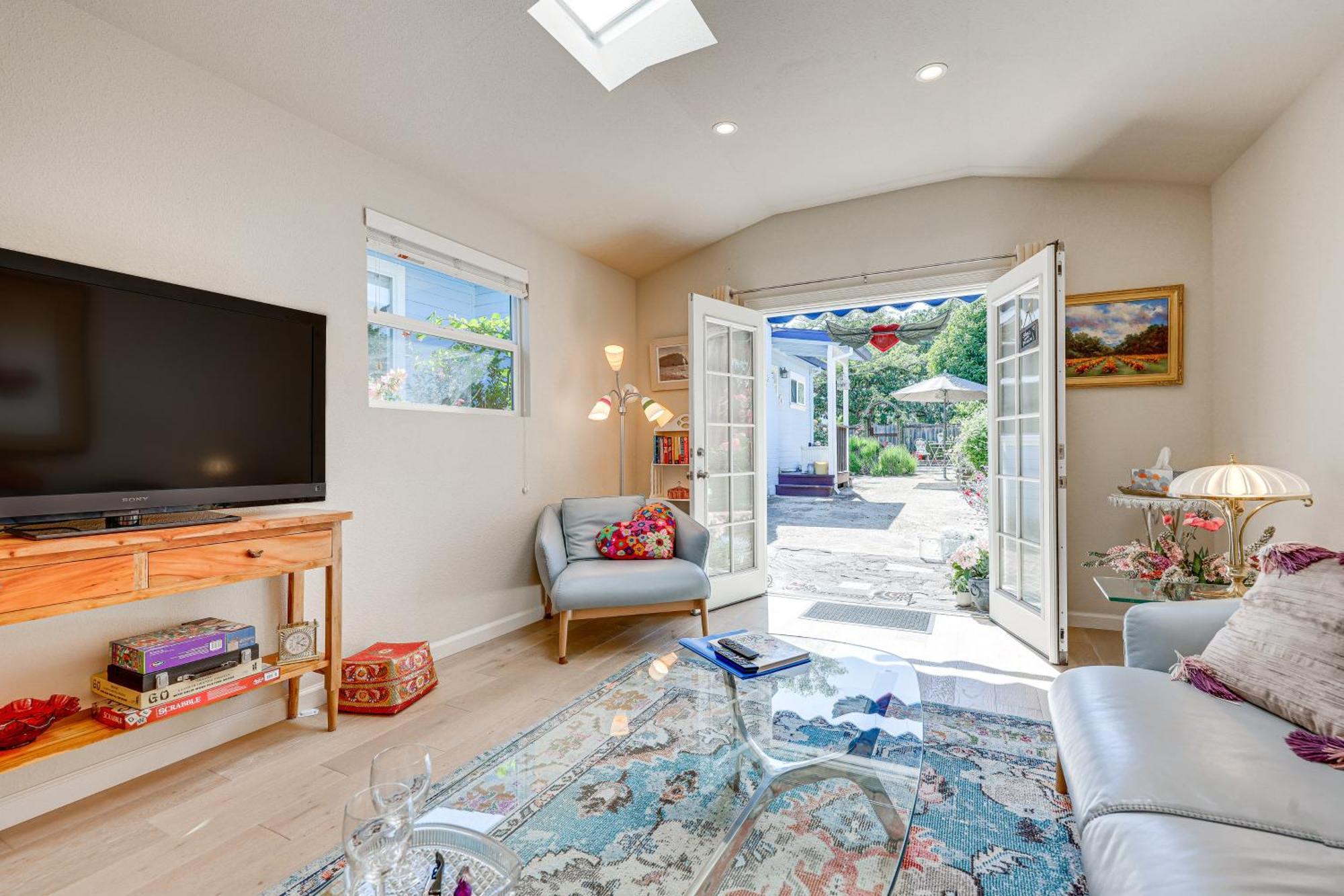 Romantic Casita With Garden And Deck 2 Miles To Plaza! 索诺玛 外观 照片