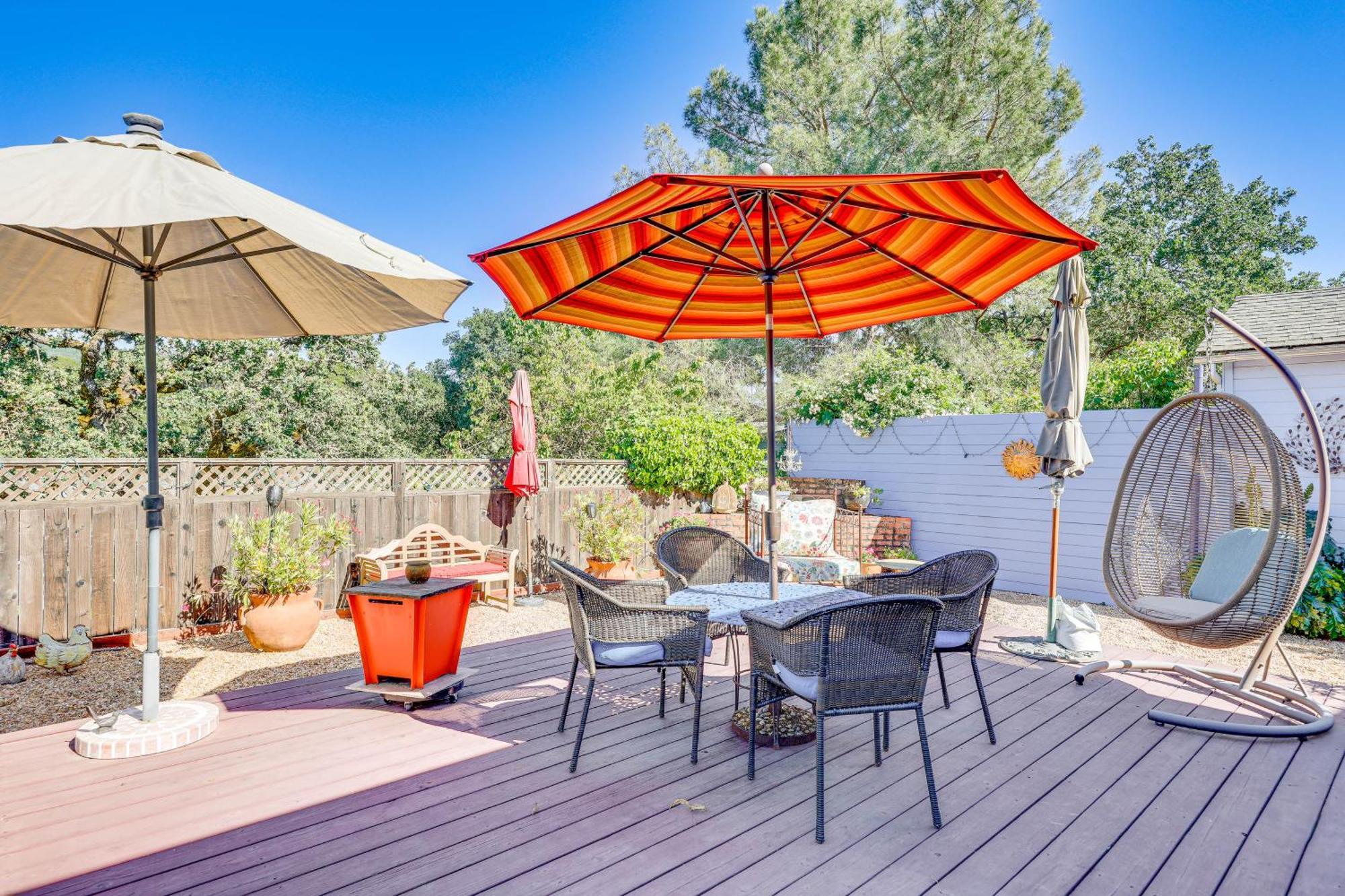 Romantic Casita With Garden And Deck 2 Miles To Plaza! 索诺玛 外观 照片