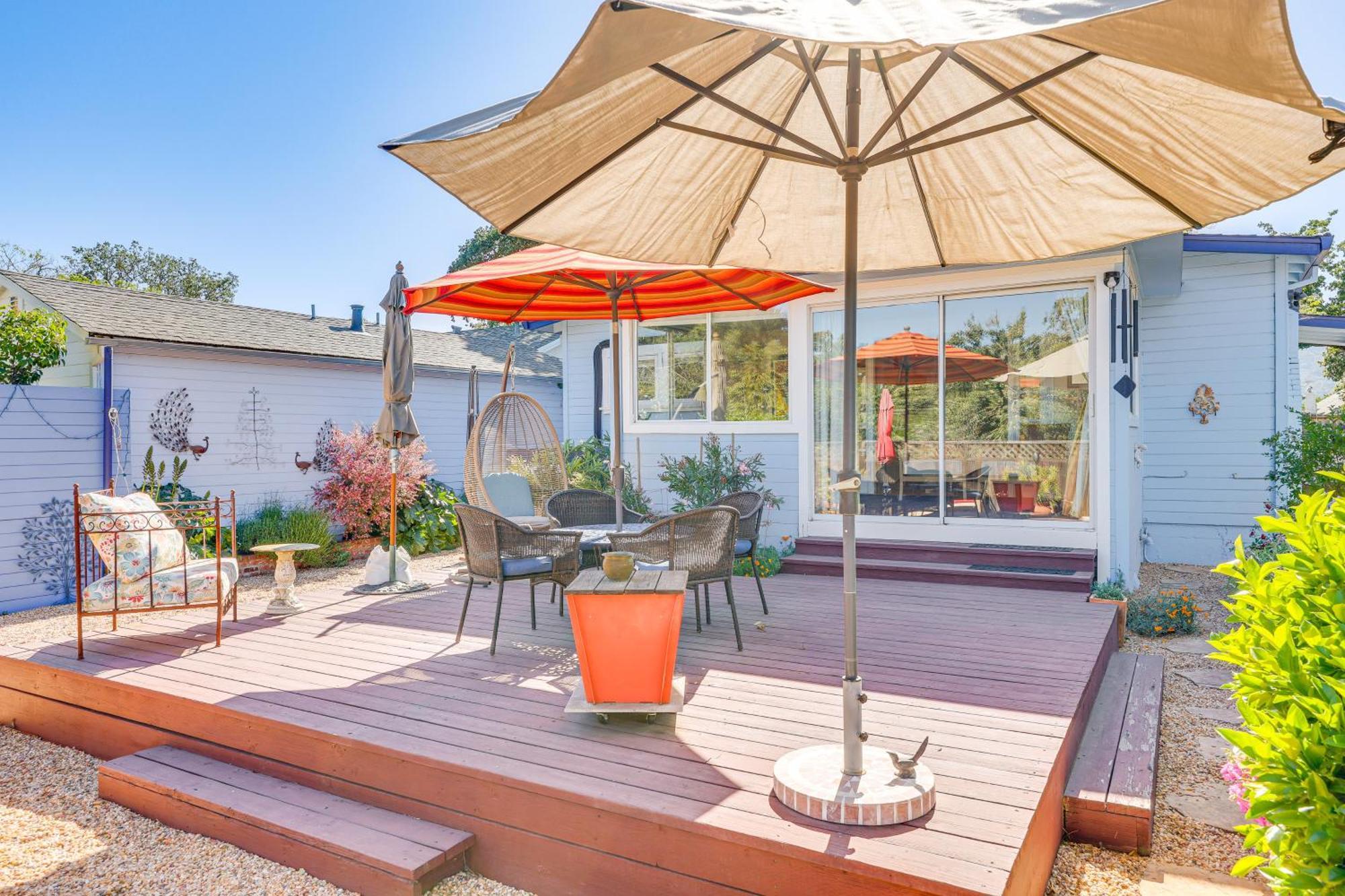 Romantic Casita With Garden And Deck 2 Miles To Plaza! 索诺玛 外观 照片