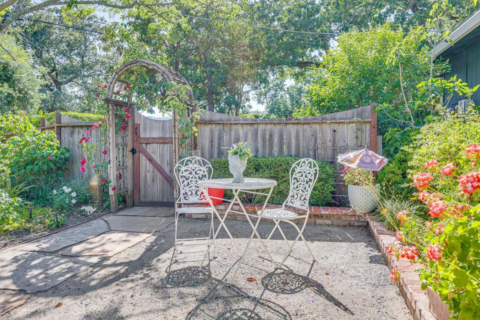 Romantic Casita With Garden And Deck 2 Miles To Plaza! 索诺玛 外观 照片