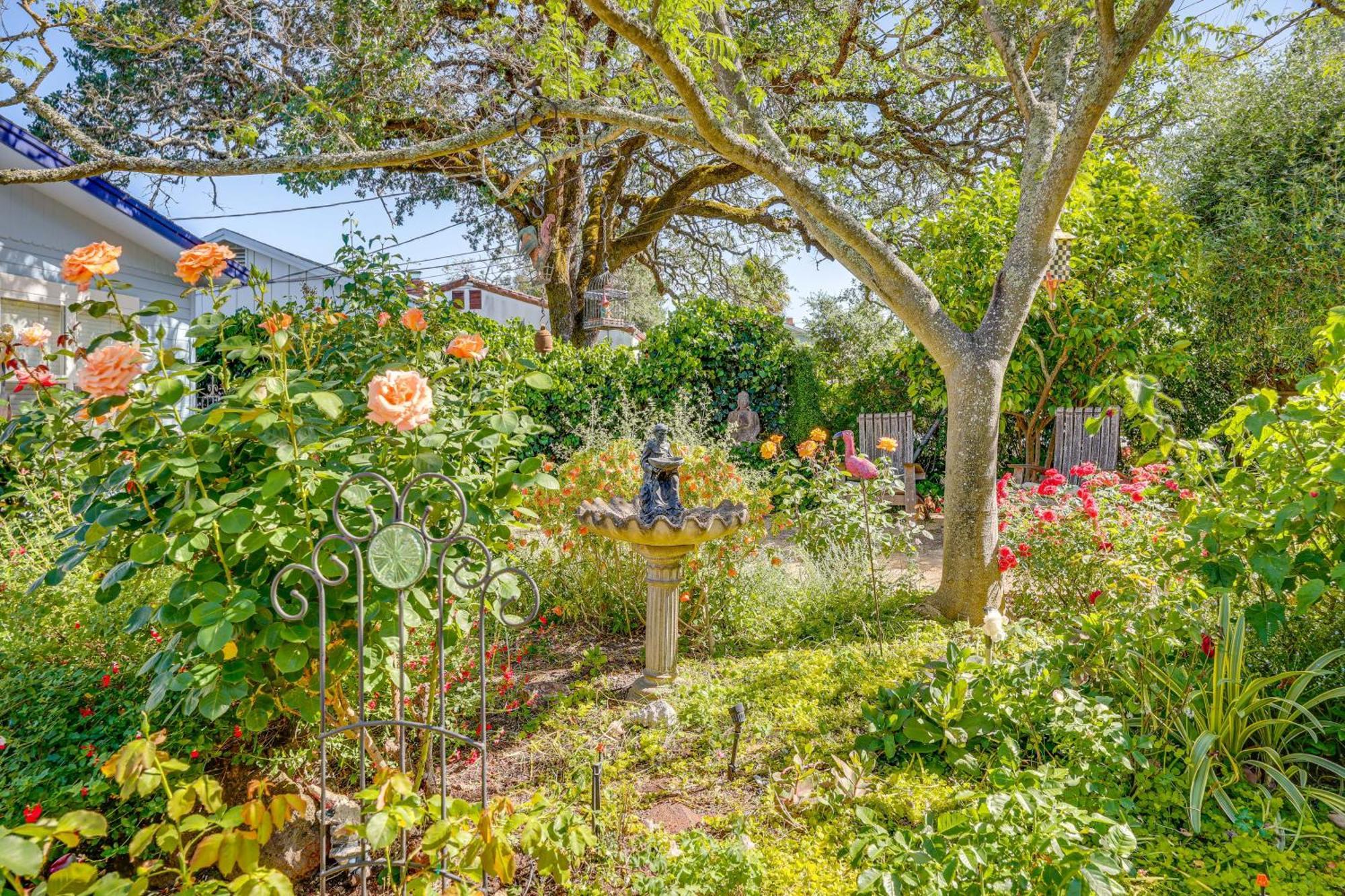 Romantic Casita With Garden And Deck 2 Miles To Plaza! 索诺玛 外观 照片